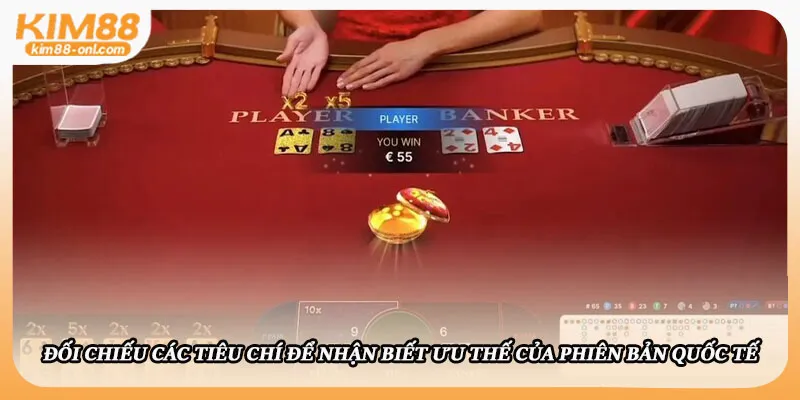 Đối chiếu các tiêu chí