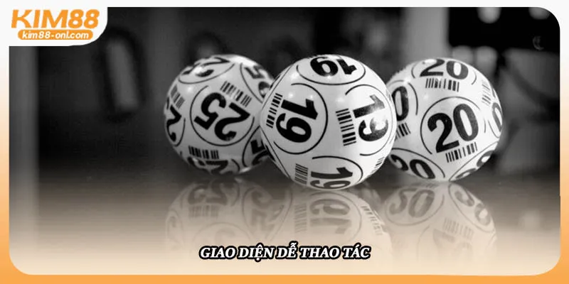 Giao diện dễ thao tác
