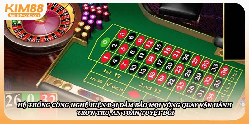 Hệ thống công nghệ hiện đại đảm bảo mọi vòng quay vận hành trơn tru