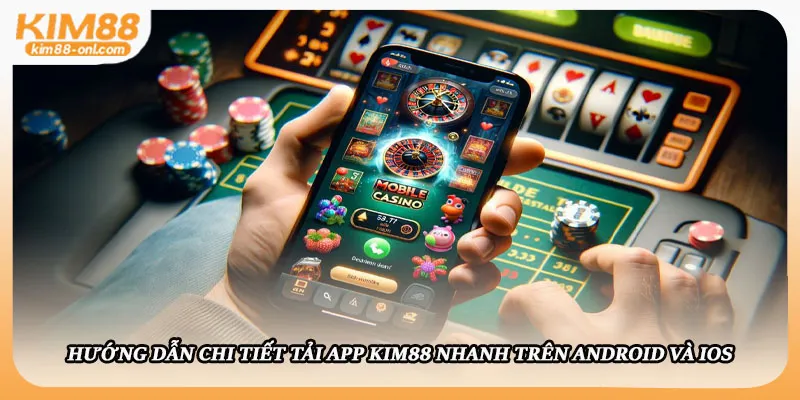 Hướng dẫn chi tiết tải app Kim88 nhanh trên Android và iOS